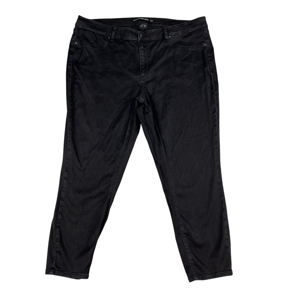Volcom Brand Jeans Black Legging Ankle Fit Jeans Sz 22 W‎
